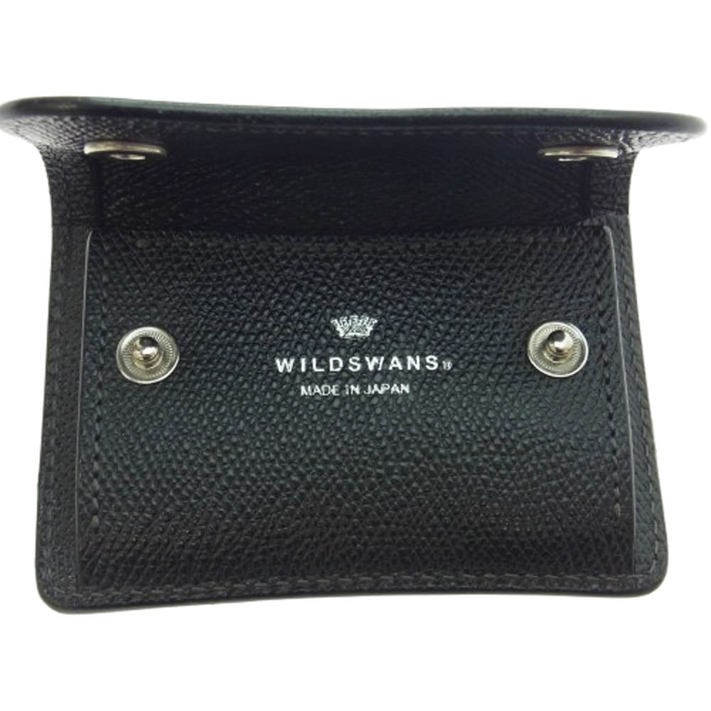 WILDSWANS ワイルドスワンズ TONGUE タング サドルプルアップ コインケース 小銭入れ コンパクトウォレット 財布 ブラウン系 ブラック系【中古】