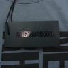 NEIGHBORHOOD ネイバーフッド 231PCNH-ST03 NH TEE SS-3 ロゴプリント 半袖 Tシャツ グレー系 XS【極上美品】【中古】