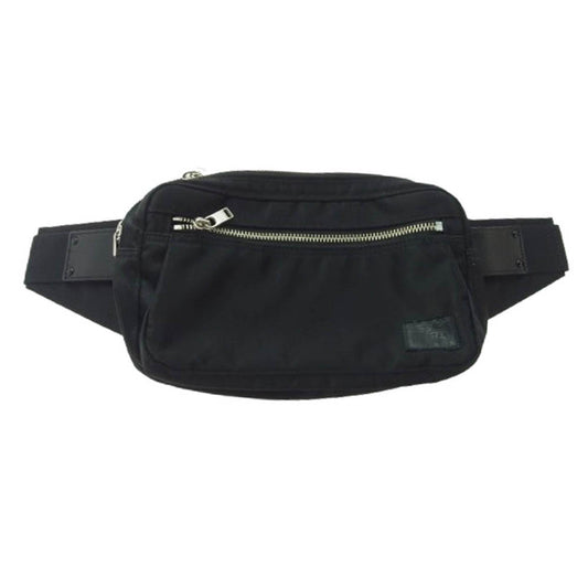 PORTER ポーター LIFT WAIST BAG リフト ナイロン ボディバッグ ウエストバッグ ブラック系【中古】