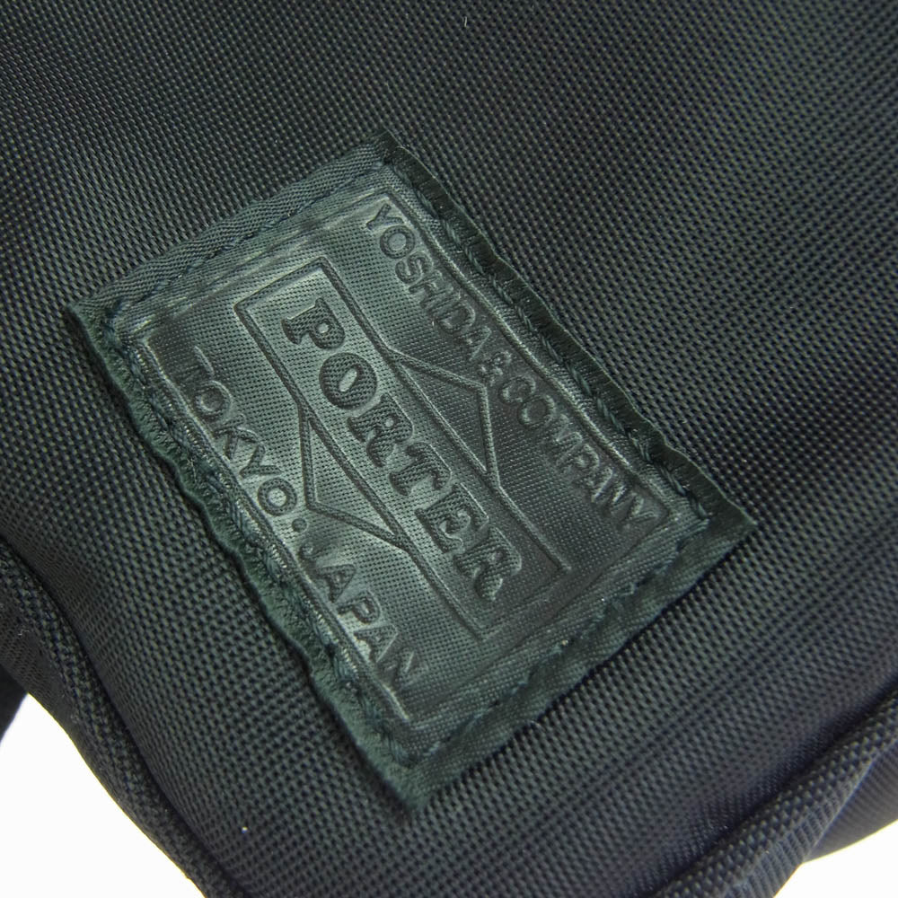 PORTER ポーター LIFT WAIST BAG リフト ナイロン ボディバッグ ウエストバッグ ブラック系【中古】