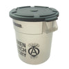 NEIGHBORHOOD ネイバーフッド 222DLTHN-AC04 SRL THOR P-ROUND CONTAINER 12L コンテナ ゴミ箱 ダストボックス グレー系 12L【極上美品】【中古】