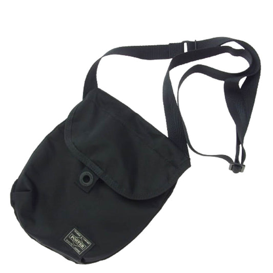 PORTER ポーター FRAME SHOULDER BAG フレーム ショルダー バッグ ブラック系【中古】