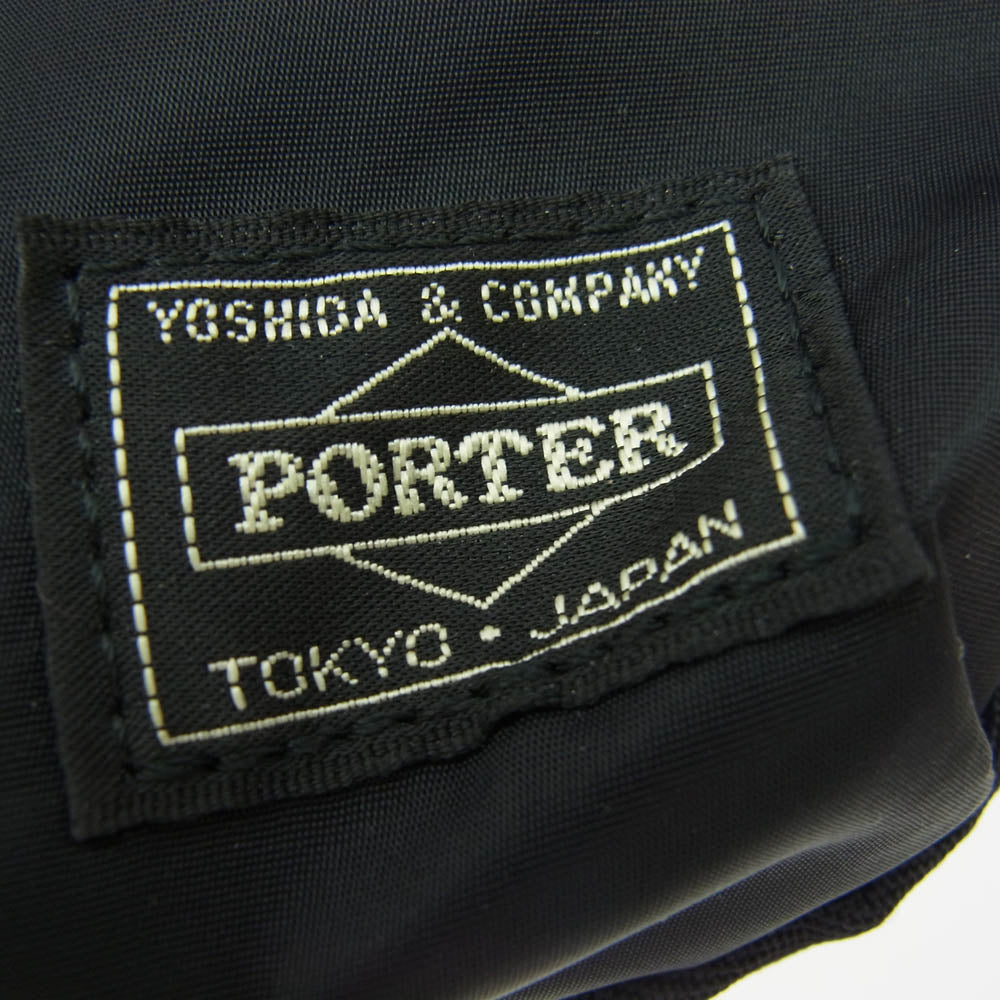 PORTER ポーター FRAME SHOULDER BAG フレーム ショルダー バッグ ブラック系【中古】