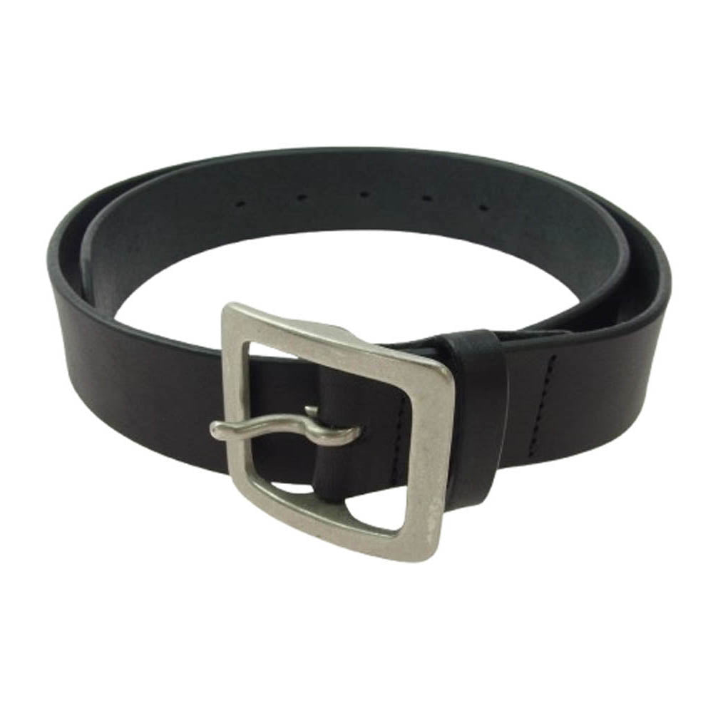 NEIGHBORHOOD ネイバーフッド 232PKNH-AC02 LEATHER WIDE BELT レザー ワイド ベルト ブラック系【極上美品】【中古】