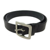 NEIGHBORHOOD ネイバーフッド 232PKNH-AC02 LEATHER WIDE BELT レザー ワイド ベルト ブラック系【極上美品】【中古】
