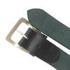 NEIGHBORHOOD ネイバーフッド 232PKNH-AC02 LEATHER WIDE BELT レザー ワイド ベルト ブラック系【極上美品】【中古】