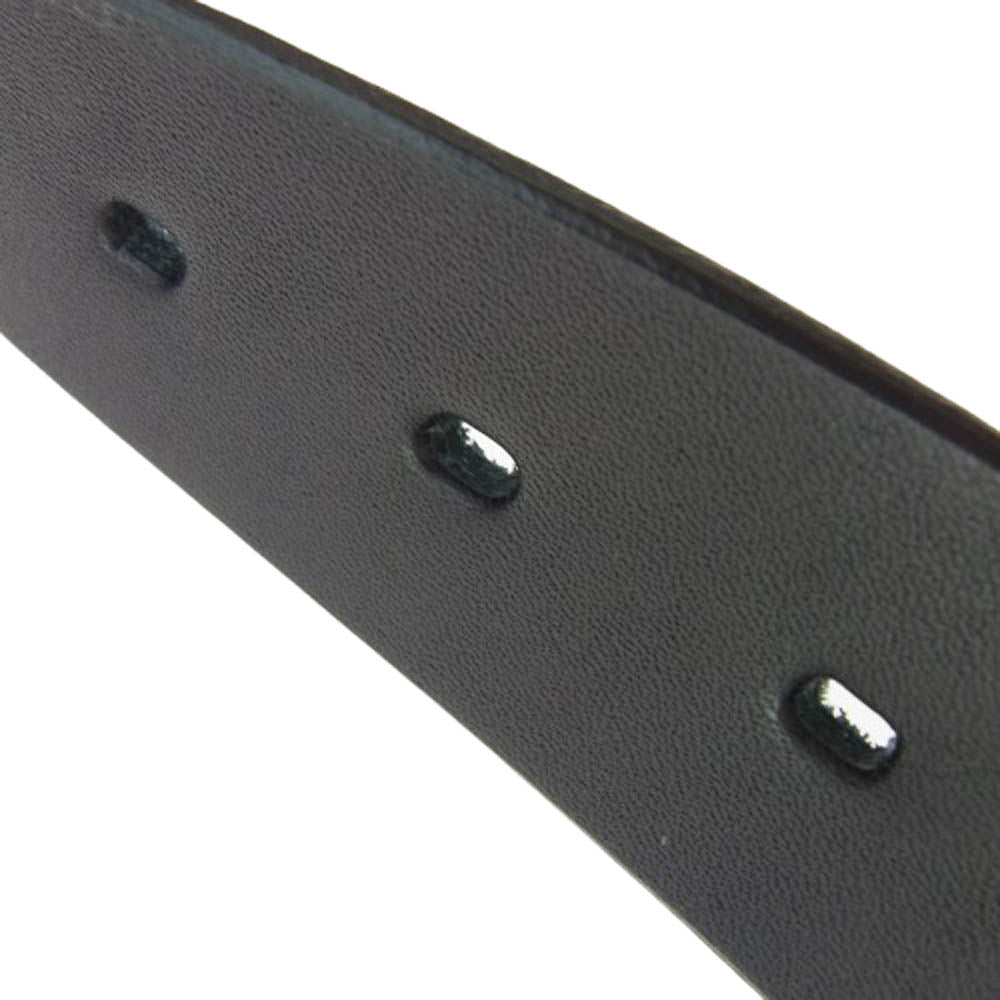 NEIGHBORHOOD ネイバーフッド 232PKNH-AC02 LEATHER WIDE BELT レザー ワイド ベルト ブラック系【極上美品】【中古】