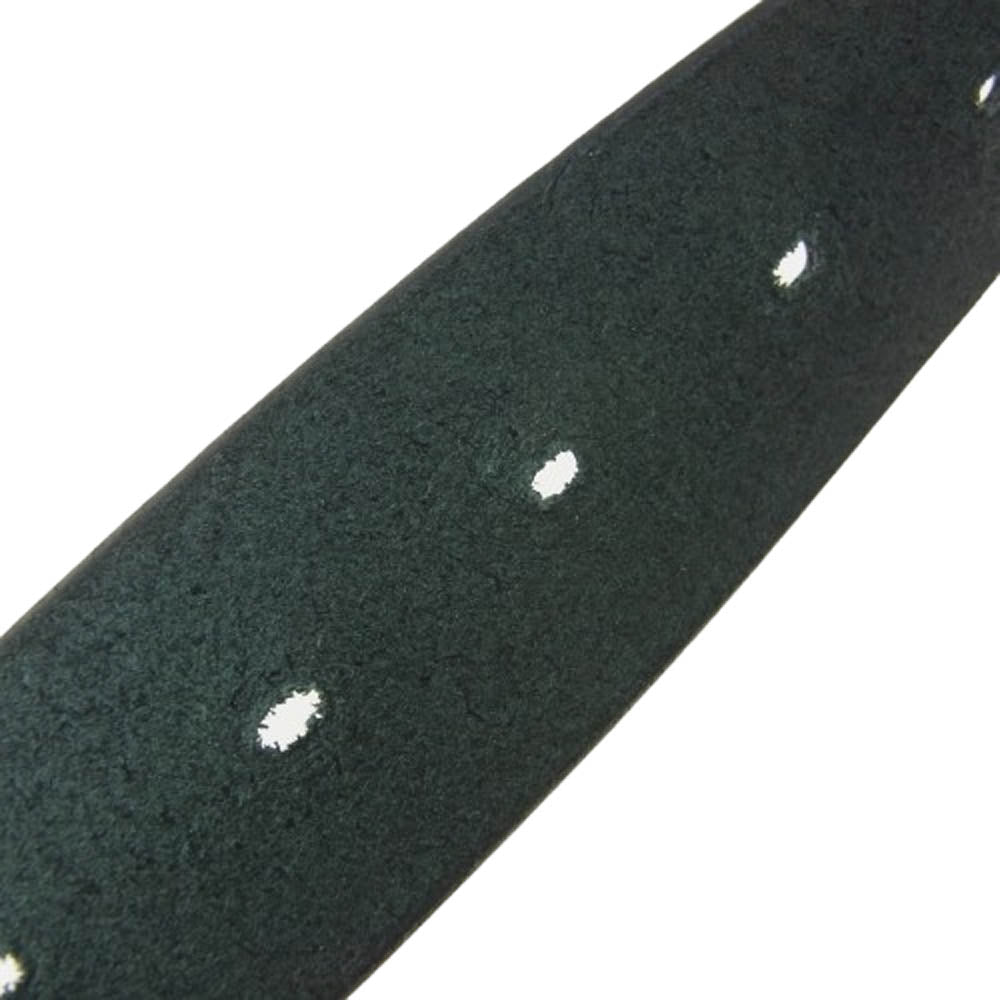 NEIGHBORHOOD ネイバーフッド 232PKNH-AC02 LEATHER WIDE BELT レザー ワイド ベルト ブラック系【極上美品】【中古】