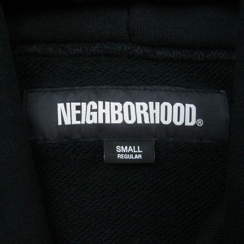 NEIGHBORHOOD ネイバーフッド 232UWNH-CSM03 CLASSIC SWEATPARKA LS クラシック 長袖 スウェット パーカー ブラック系 S【美品】【中古】