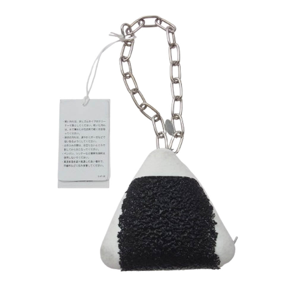 doublet ダブレット 25AW 25AW96BG68 OMUSUBI POUCH おむすび おにぎり ポーチ ブラック系 ホワイト系【中古】