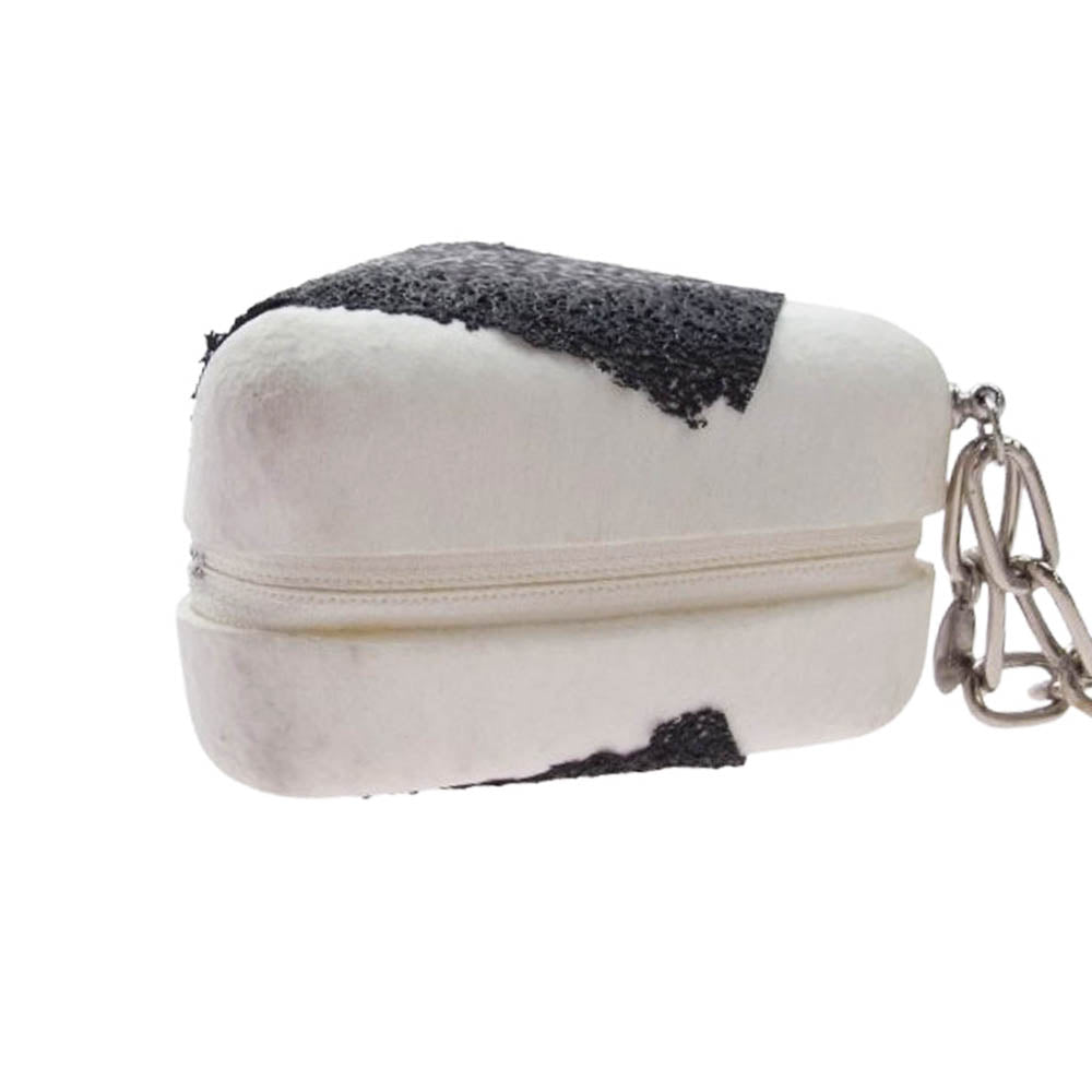 doublet ダブレット 25AW 25AW96BG68 OMUSUBI POUCH おむすび おにぎり ポーチ ブラック系 ホワイト系【中古】