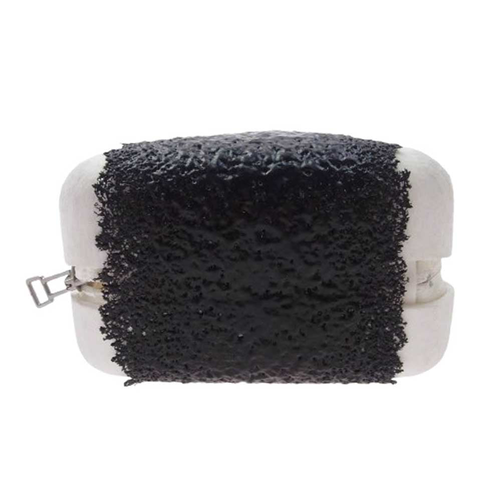 doublet ダブレット 25AW 25AW96BG68 OMUSUBI POUCH おむすび おにぎり ポーチ ブラック系 ホワイト系【中古】