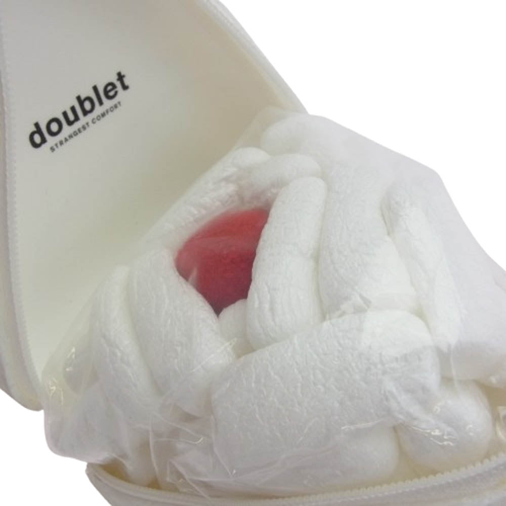 doublet ダブレット 25AW 25AW96BG68 OMUSUBI POUCH おむすび おにぎり ポーチ ブラック系 ホワイト系【中古】