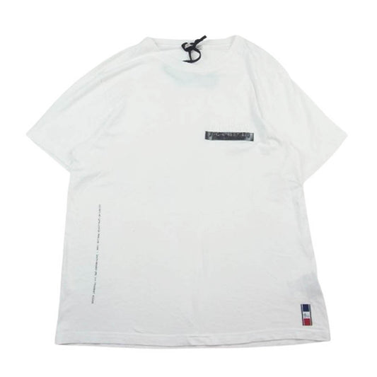 MONCLER モンクレール E109U8000550 8391Q FRAGMENT DESIGN フラグメント デザイン 半袖 Tシャツ ホワイト系 M【中古】