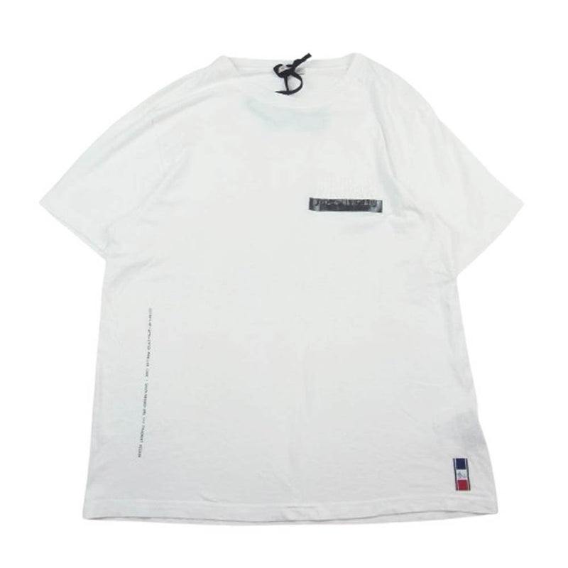 MONCLER モンクレール E109U8000550 8391Q FRAGMENT DESIGN フラグメント デザイン 半袖 Tシャツ ホワイト系 M【中古】
