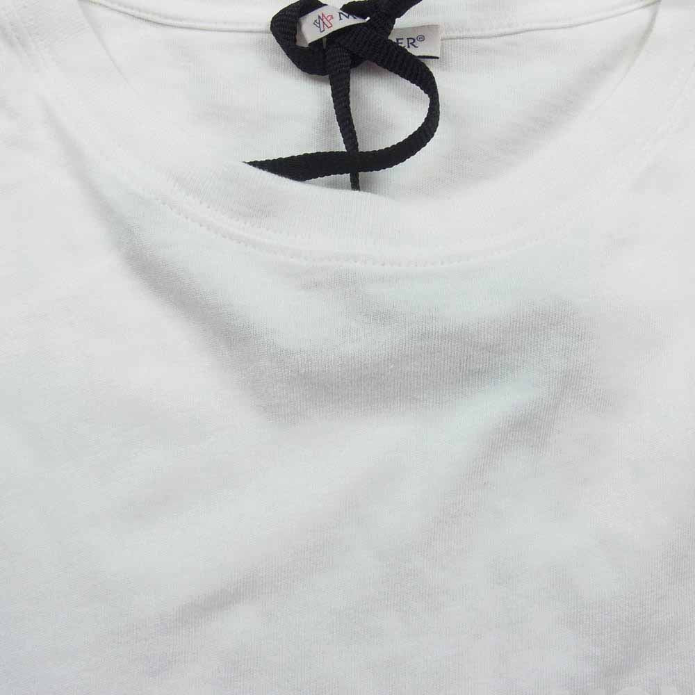 MONCLER モンクレール E109U8000550 8391Q FRAGMENT DESIGN フラグメント デザイン 半袖 Tシャツ ホワイト系 M【中古】