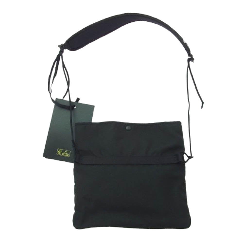 MONCLER モンクレール H209U5D00003 M2471 GENIUS ジーニアス FRAGMENT SACOCHE A CROSS BODY BAG フラグメント サコッシュ クロス ボディ バッグ ショルダーバッグ ブラック系【美品】【中古】