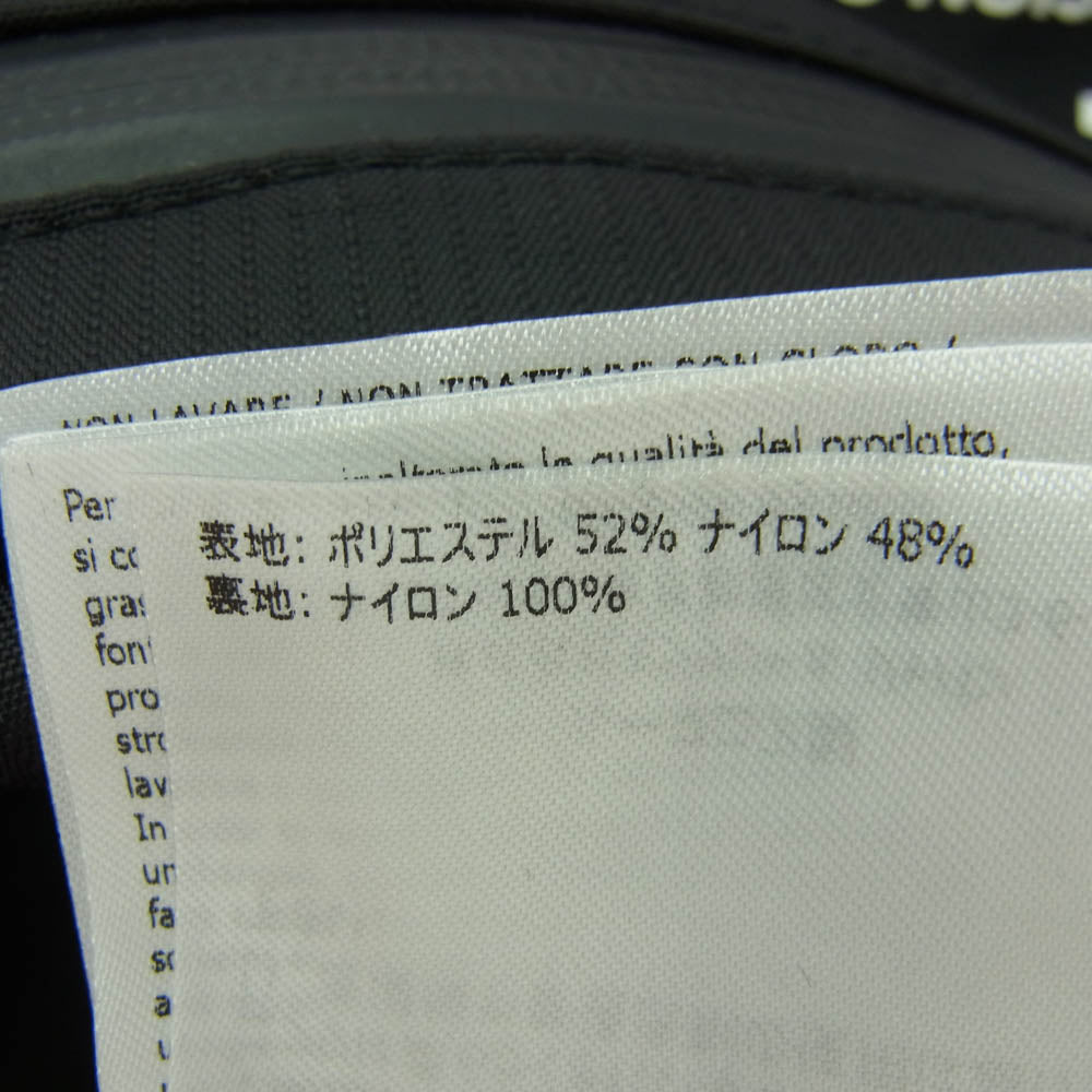 MONCLER モンクレール H209U5D00003 M2471 GENIUS ジーニアス FRAGMENT SACOCHE A CROSS BODY BAG フラグメント サコッシュ クロス ボディ バッグ ショルダーバッグ ブラック系【美品】【中古】