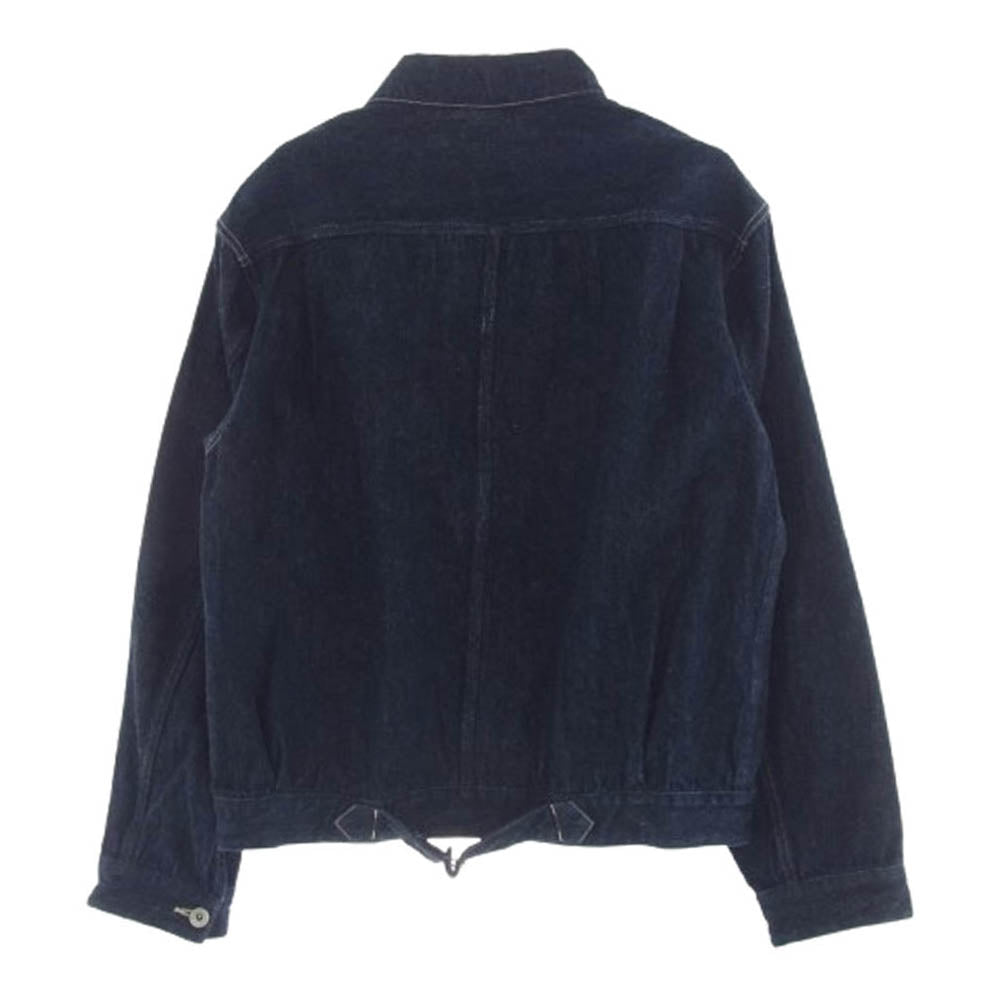 COMOLI コモリ 24SS Z01-01001 DENIM JACKET デニム ジャケット ネイビー系 2【中古】