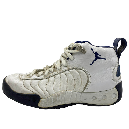 NIKE ナイキ 136000-101 観賞用 JUMPMAN PRO ジャンプマン プロ スニーカー ホワイト系 ネイビー系 26.5cm【中古】