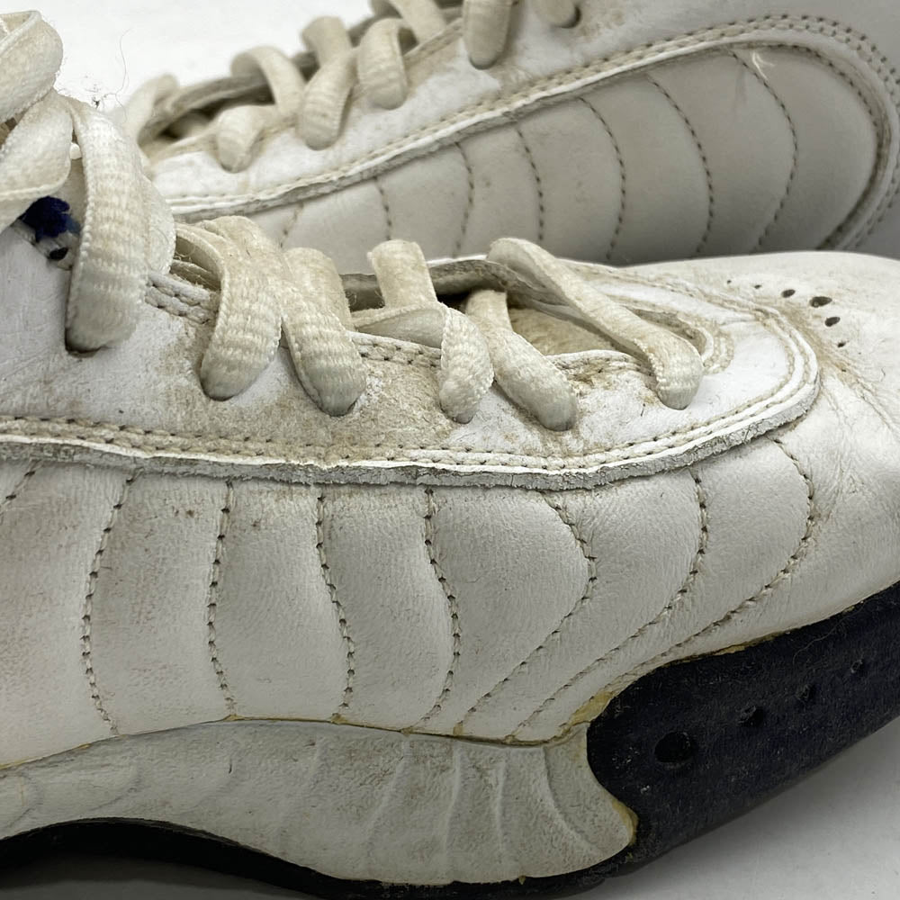 NIKE ナイキ 136000-101 観賞用 JUMPMAN PRO ジャンプマン プロ スニーカー ホワイト系 ネイビー系 26.5cm【中古】