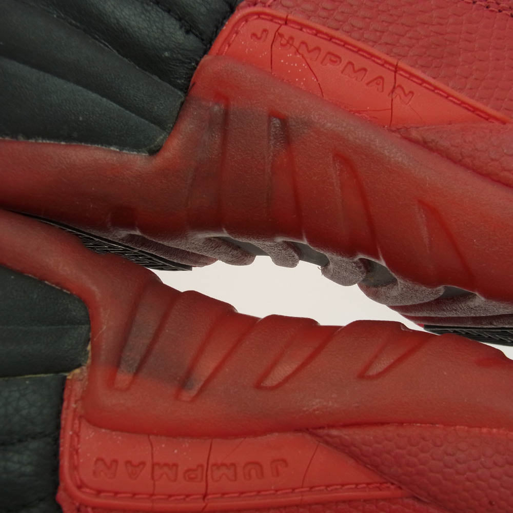 NIKE AIR JORDAN ナイキ ジョーダン 130690-061 観賞用 AIR JORDAN 12 AJ12 1997年製 エアジョーダン スニーカー ブラック系 レッド系 26cm【中古】