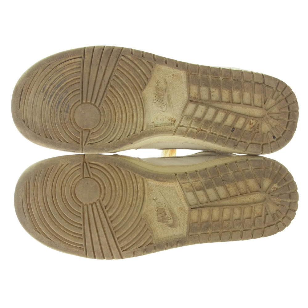 NIKE AIR JORDAN ナイキ ジョーダン 850507-TY1 観賞用 85年製 AIR JORDAN 1 AJ1 エアジョーダン ハイ スニーカー ナチュラル ホワイト系 8.5【中古】