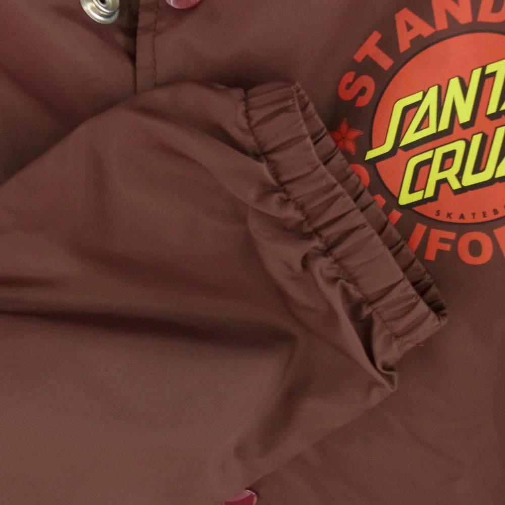 STANDARD CALIFORNIA スタンダードカリフォルニア santa cruz Coach Jacket サンタクルーズ コーチ ジャケット BURGUNDY L【美品】【中古】