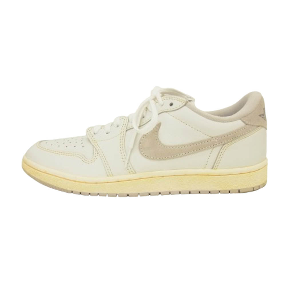 NIKE ナイキ FB9933-100 Air Jordan 1 Low 85 Neutral Grey エアジョーダン1 ロー 85 ニュートラル グレー ホワイト系 27.5cm【中古】