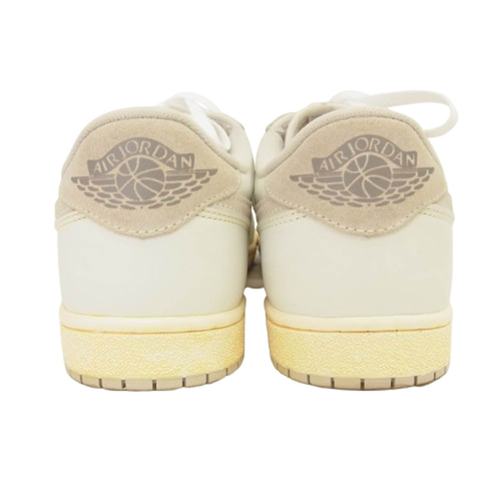 NIKE ナイキ FB9933-100 Air Jordan 1 Low 85 Neutral Grey エアジョーダン1 ロー 85 ニュートラル グレー ホワイト系 27.5cm【中古】