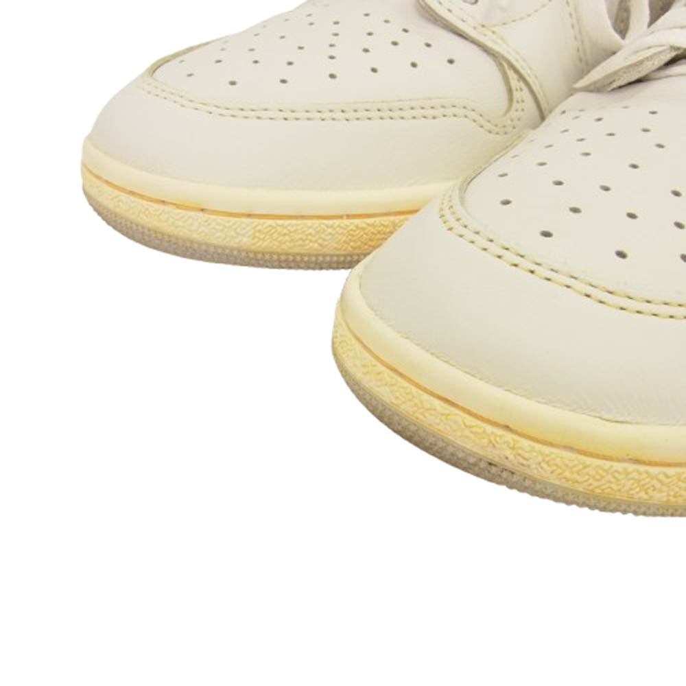 NIKE ナイキ FB9933-100 Air Jordan 1 Low 85 Neutral Grey エアジョーダン1 ロー 85 ニュートラル グレー ホワイト系 27.5cm【中古】