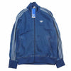 adidas アディダス JC6233 DENIM FIREBIRD TRACKTOP ミディアムブルーデニム ファイヤー バード トラック トップ ジャケット インディゴブルー系 M【極上美品】【中古】
