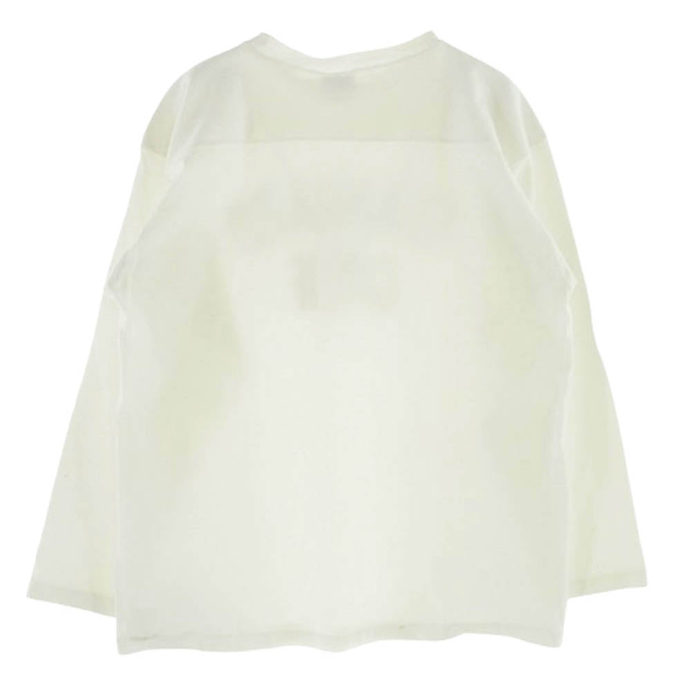 STANDARD CALIFORNIA スタンダードカリフォルニア STANDARD CALIF. ロゴ 長袖 Tシャツ ホワイト ホワイト系 L【中古】