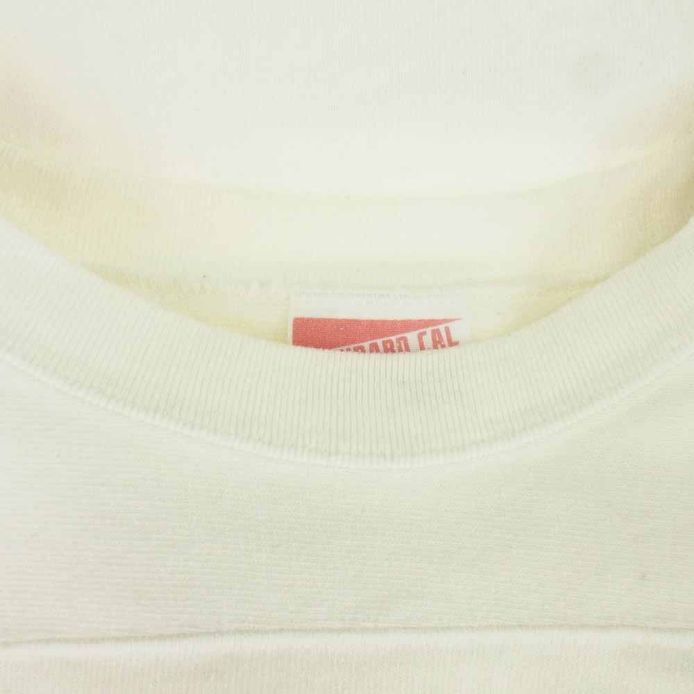 STANDARD CALIFORNIA スタンダードカリフォルニア STANDARD CALIF. ロゴ 長袖 Tシャツ ホワイト ホワイト系 L【中古】