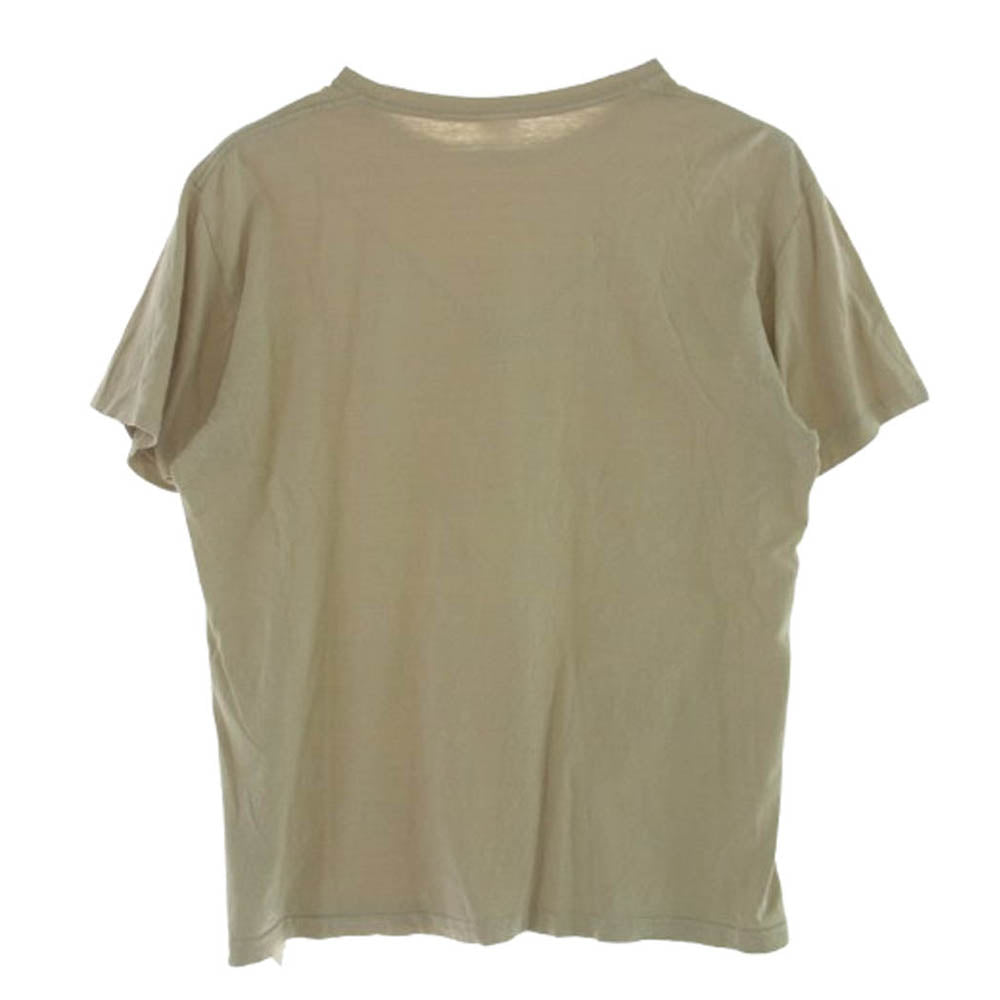 STANDARD CALIFORNIA スタンダードカリフォルニア ロゴ 半袖 Tシャツ ベージュ ベージュ系 XL【中古】