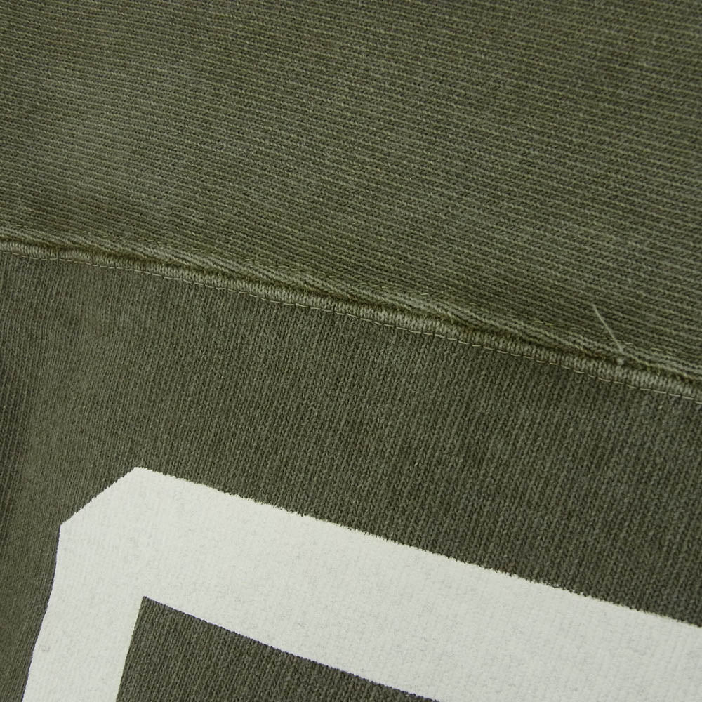 STANDARD CALIFORNIA スタンダードカリフォルニア STANDARD ロゴ 長袖 Tシャツ グリーン カーキ系 L【中古】