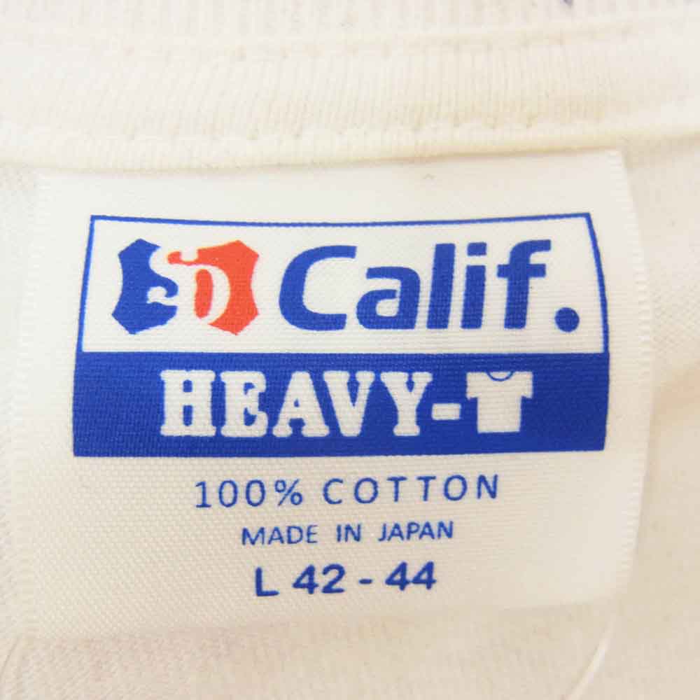 STANDARD CALIFORNIA スタンダードカリフォルニア STANDARD CALIF. ポケット ロゴ 半袖 Tシャツ ホワイト系 L【中古】