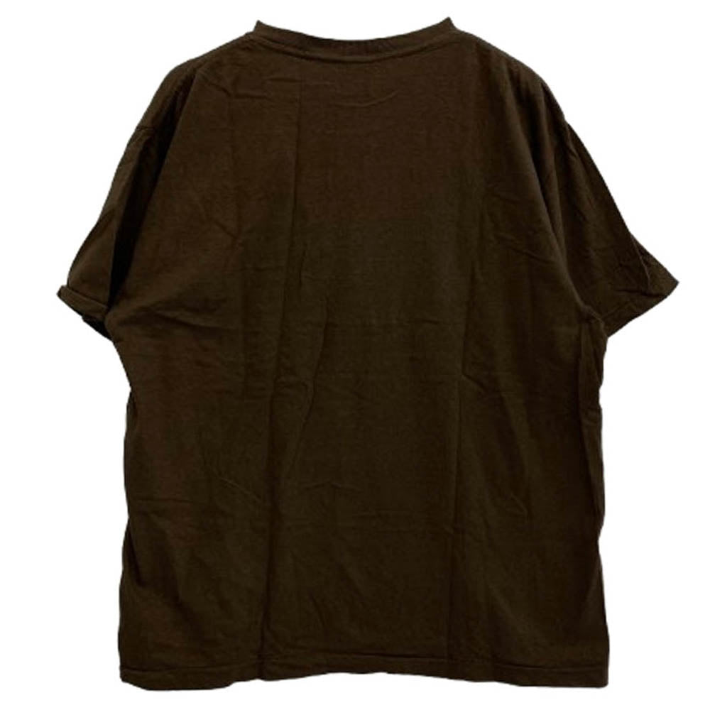 STANDARD CALIFORNIA スタンダードカリフォルニア STANDARD CALIFORNIA イエロー ロゴ 半袖 Tシャツ ブラウン ブラウン系 L【中古】