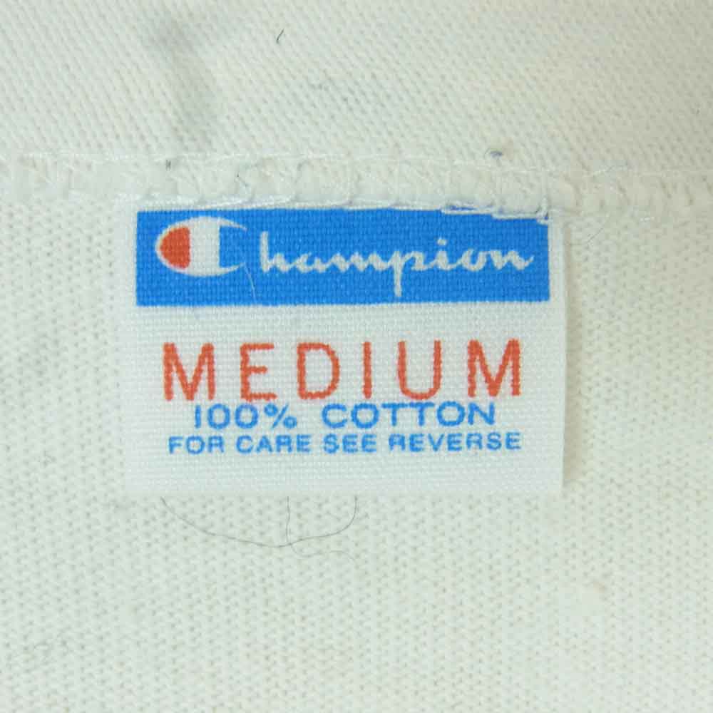 STANDARD CALIFORNIA スタンダードカリフォルニア C8-P316 03 ロゴ 半袖 Tシャツ コットン 中国製 ホワイト系 イエロー系 M【中古】