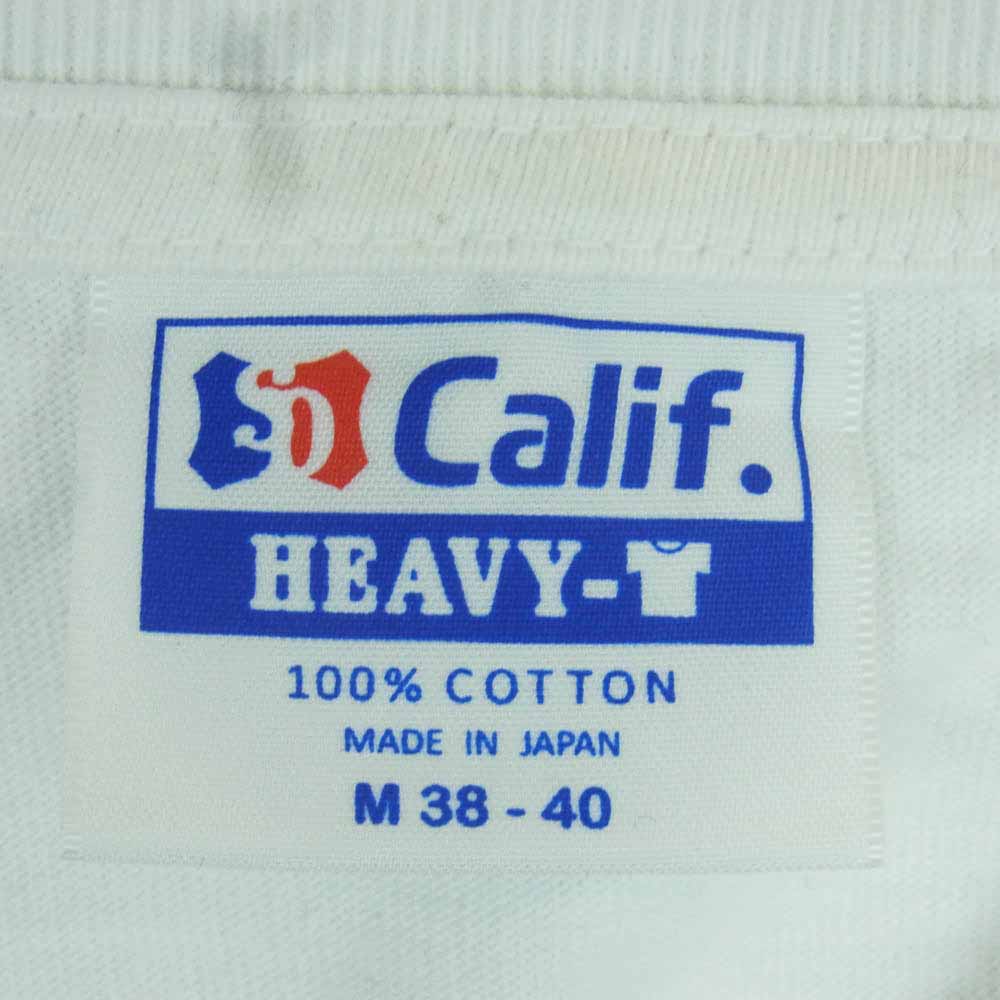 STANDARD CALIFORNIA スタンダードカリフォルニア ロゴ 半袖 Tシャツ コットン 日本製 ホワイト系 M 38 - 40【中古】