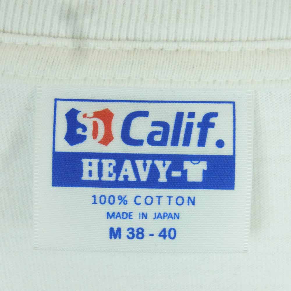 STANDARD CALIFORNIA スタンダードカリフォルニア STANDARD 胸ロゴ ポケット 半袖 Tシャツ コットン ホワイト系 M 38 - 40【中古】