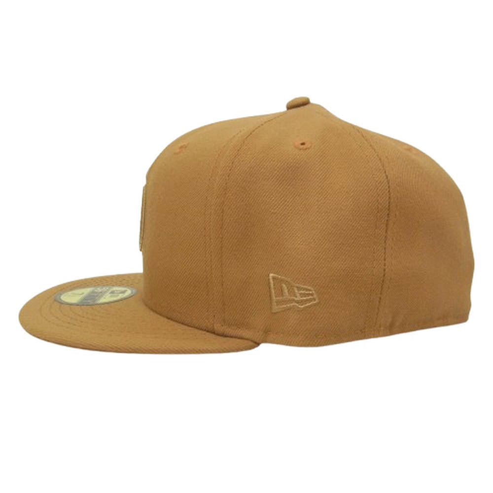 STANDARD CALIFORNIA スタンダードカリフォルニア NEW ERA ニューエラ SD ロゴ ベージュ 帽子 ブラウン系 7 1/2【中古】