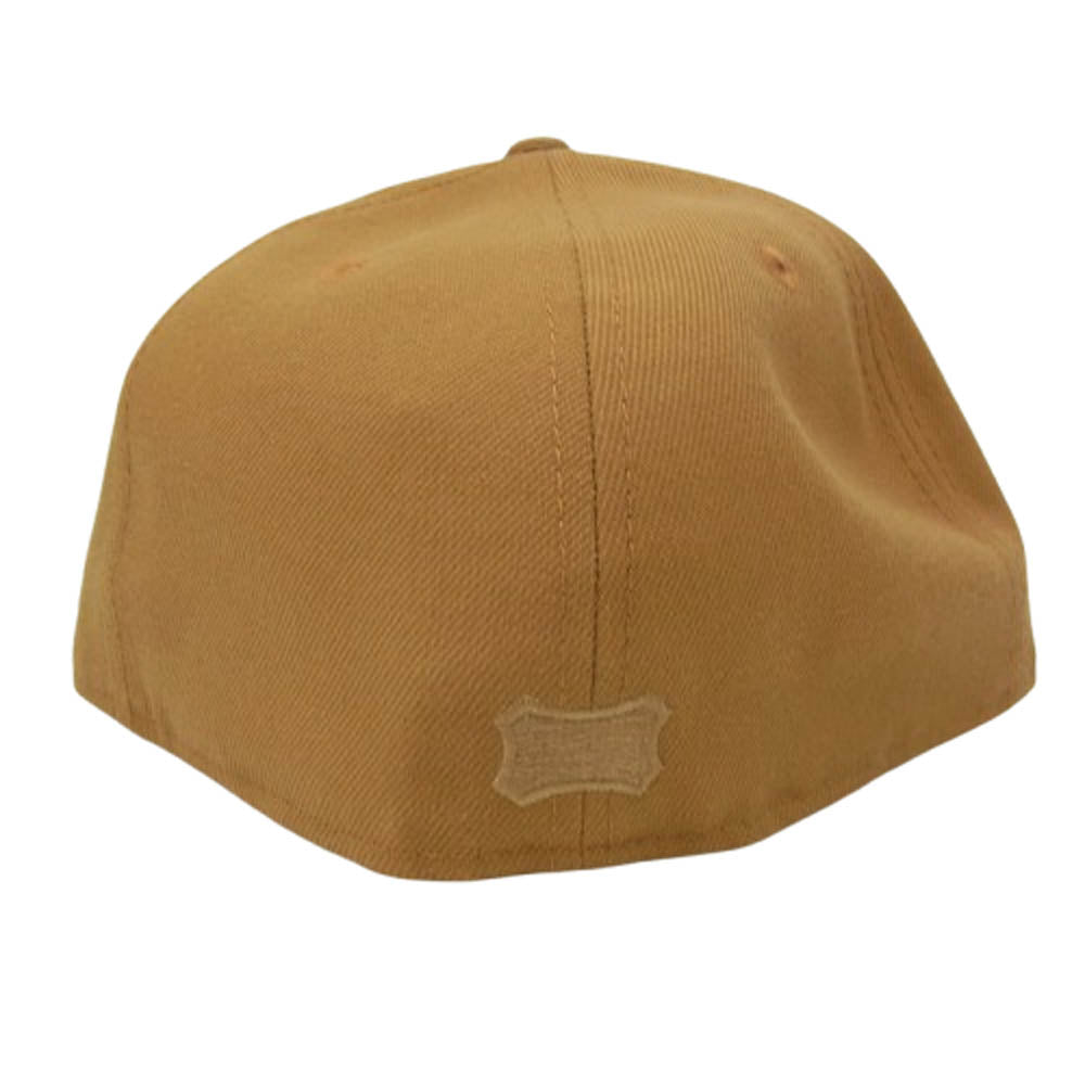STANDARD CALIFORNIA スタンダードカリフォルニア NEW ERA ニューエラ SD ロゴ ベージュ 帽子 ブラウン系 7 1/2【中古】