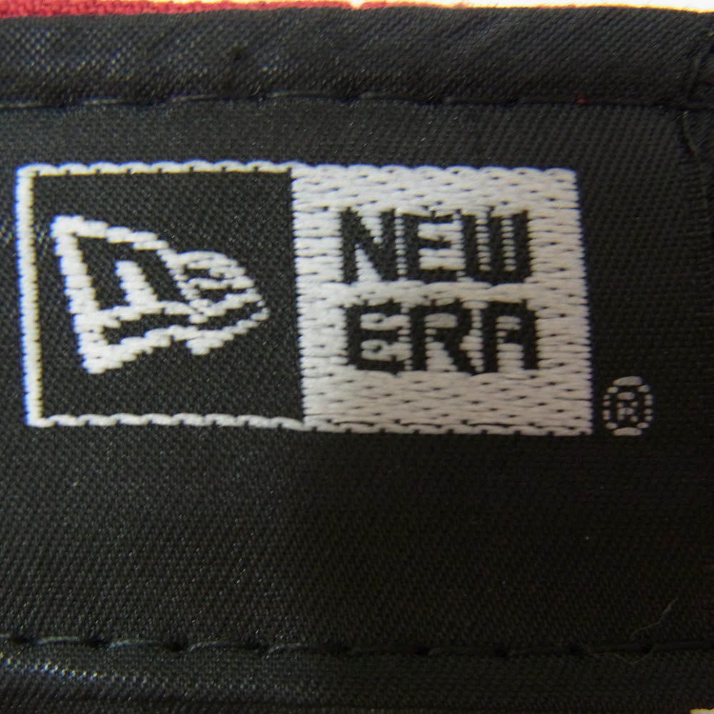 STANDARD CALIFORNIA スタンダードカリフォルニア NEW ERA ニューエラ SD フチ金 ロゴ 帽子 レッド系 7 1/2【中古】