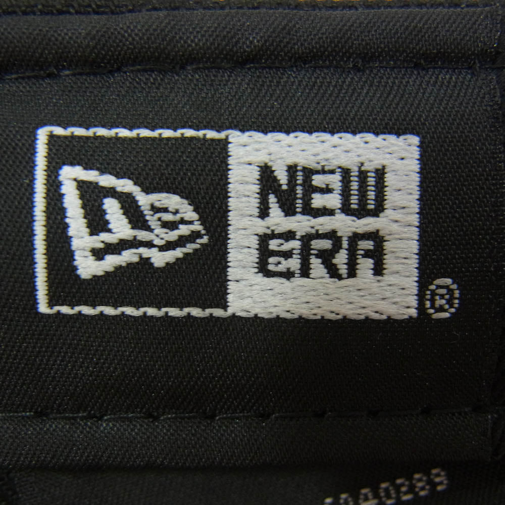 STANDARD CALIFORNIA スタンダードカリフォルニア NEW ERA ニューエラ SD フチ白 ロゴ 帽子 ブラック系 7 1/2【中古】