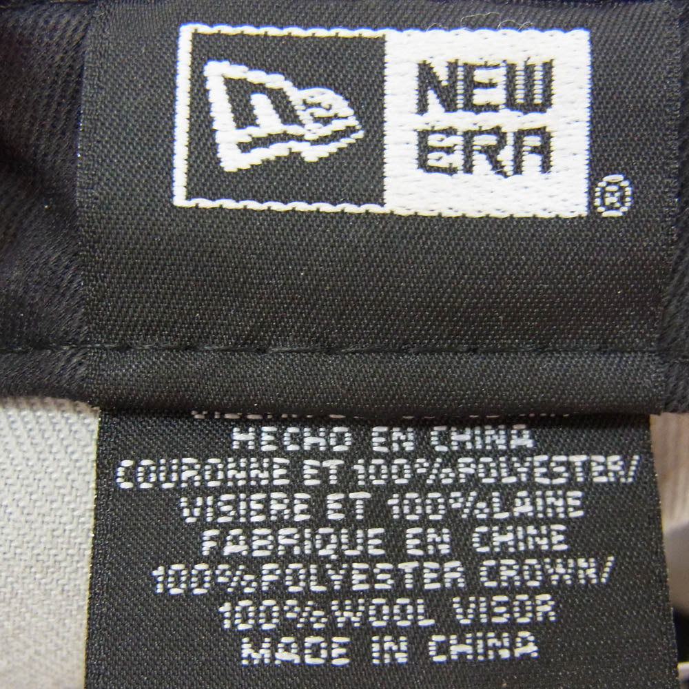 STANDARD CALIFORNIA スタンダードカリフォルニア NEW ERA ニューエラ CAL ロゴ つば赤 帽子 グレー系【中古】