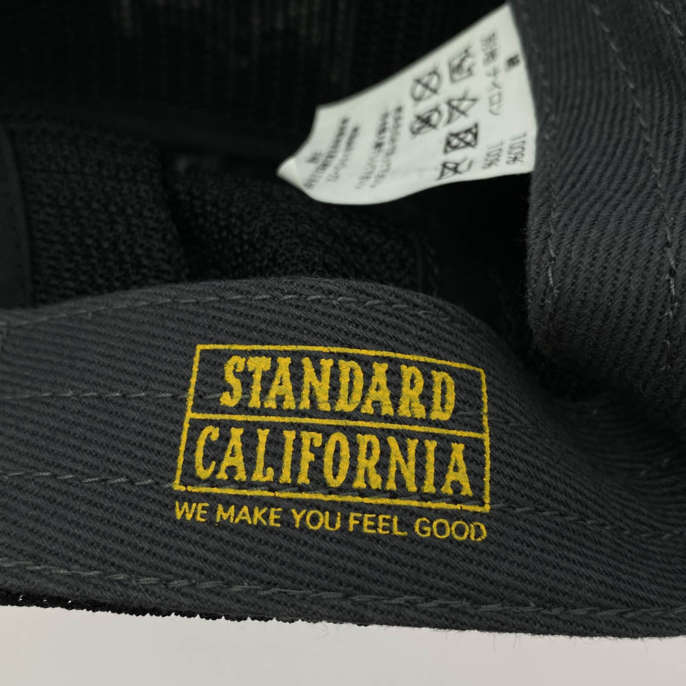 STANDARD CALIFORNIA スタンダードカリフォルニア CAL メッシュ キャップ 帽子 グレー系 ブラック系【中古】
