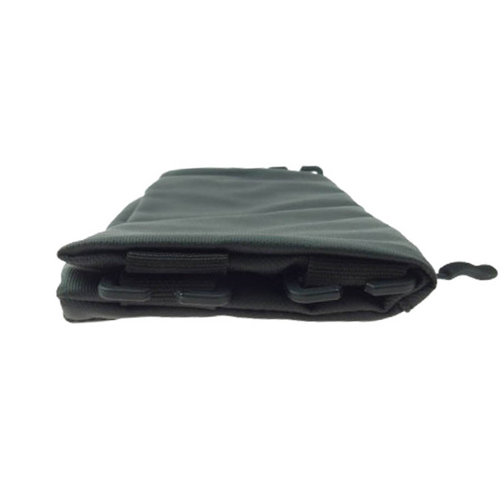 bagjack SQUARE POACH スクエアポーチ ハイグロッシー製 ブラック系【中古】
