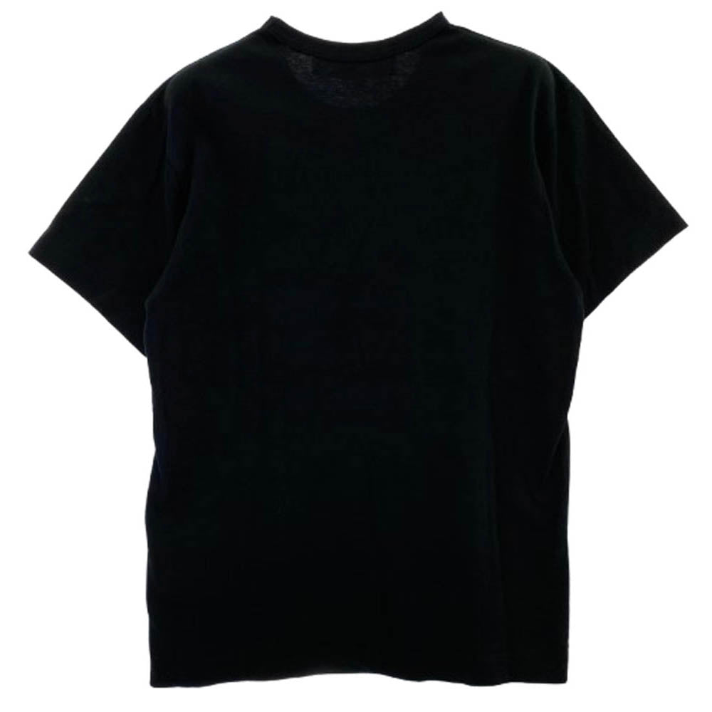 PLAY COMME des GARCONS プレイコムデギャルソン 25SS AX-T114 AD2025/3 AX-T114 OUTLINE HEART TEE ハート ロゴ 半袖 Tシャツ　 ブラック系 S【美品】【中古】
