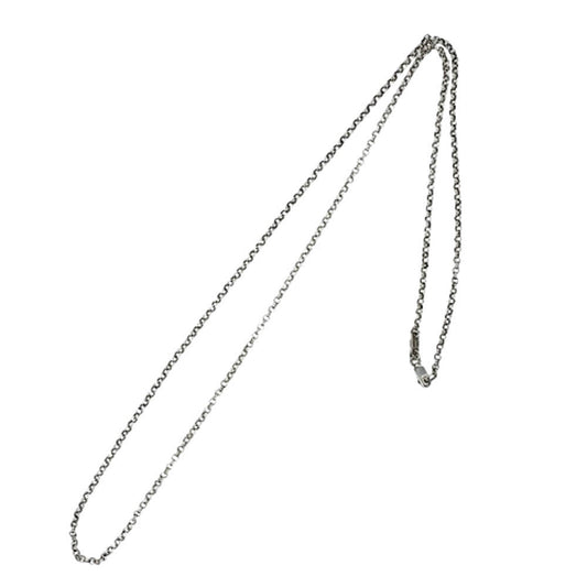 CHROME HEARTS クロムハーツ（原本有） NECKCHAIN 24INCH 24インチ ロール チェーン ネックレス シルバー系【中古】
